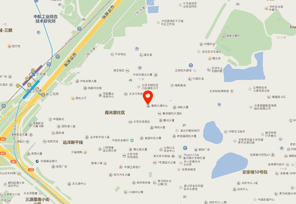 嘉里大通中心位置地图